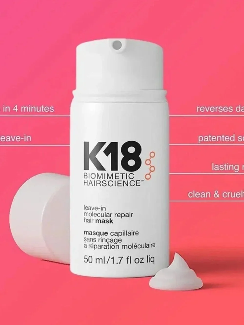 K18 biomimetic hairscience